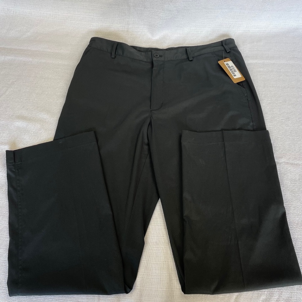 Nike Golf Men's Size 34x32 Black Poly Blend Golf Pants  #336